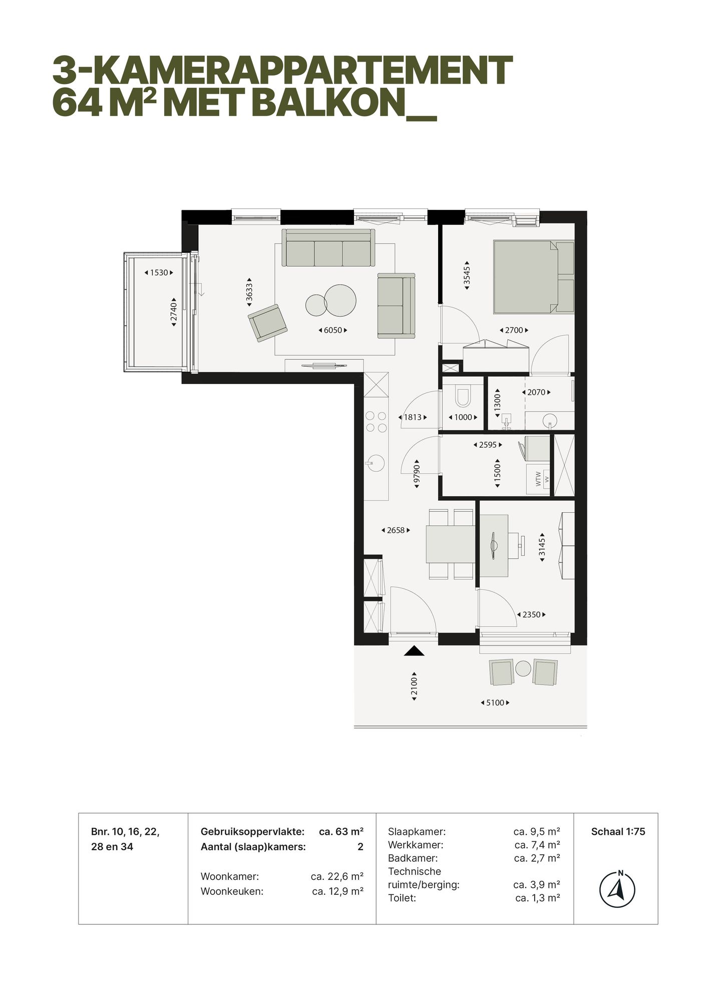 Foto 10 van Appartementen (Bouwnr. 34)