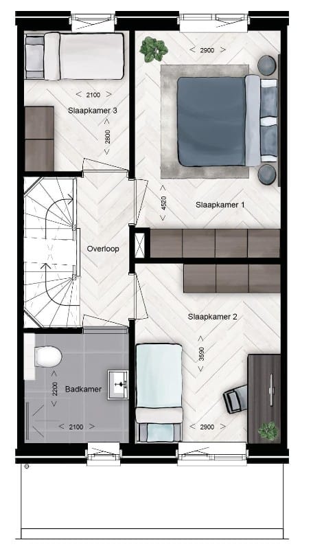 Foto 3 van Heiveldhoef - Type A1 (Bouwnr. 13)