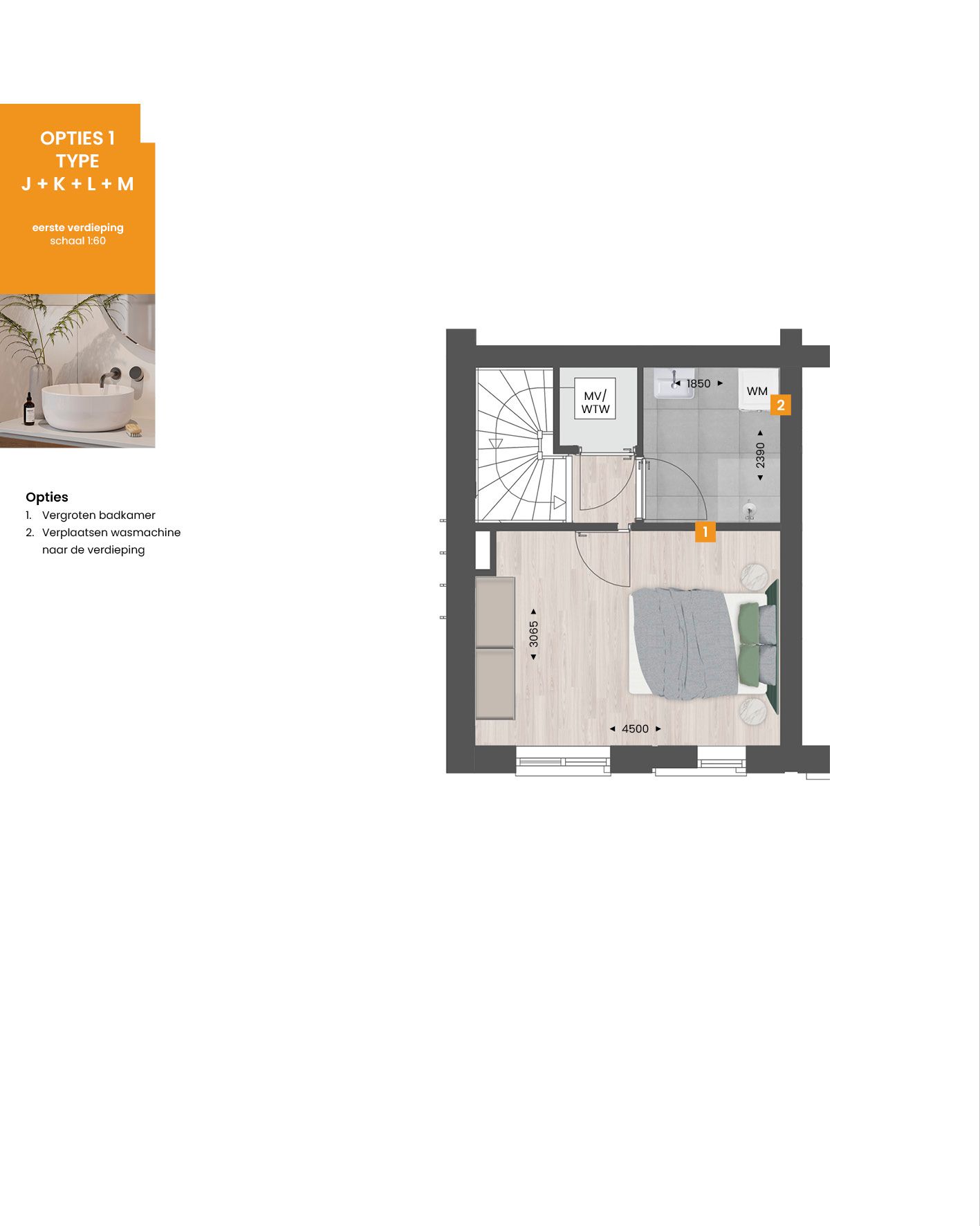 Foto 6 van Tussenwoning I Type M (Bouwnr. 022)
