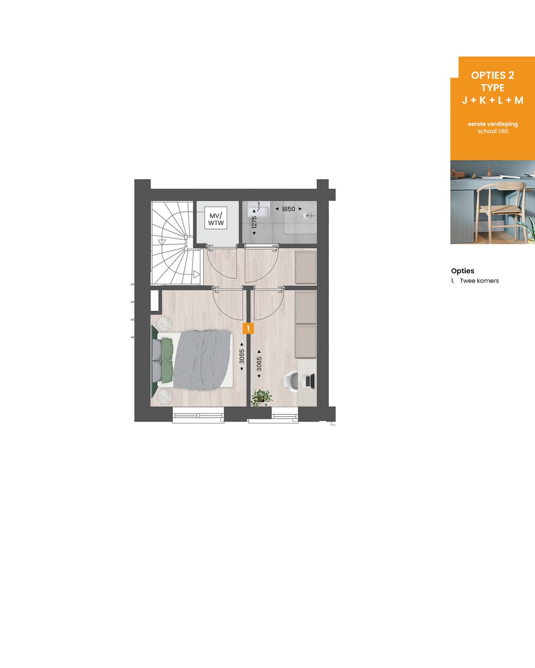 Foto 7 van Hoekwoning I Type K (Bouwnr. 021)