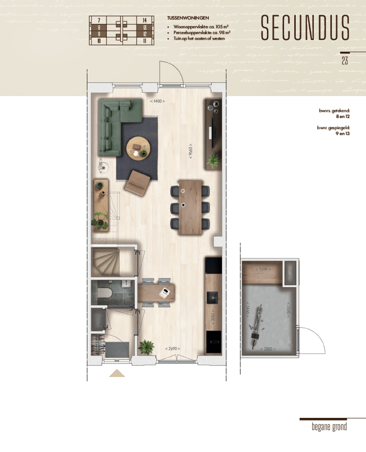 Photo 3 of Tussenwoningen (Bouwnr. 12)