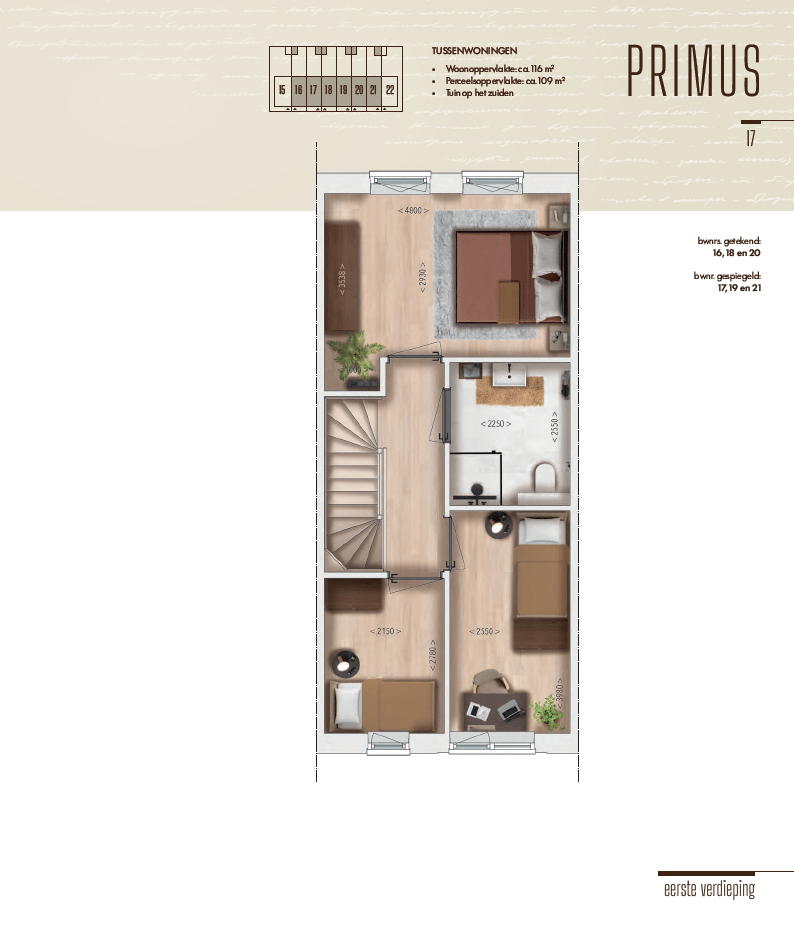 Foto 4 van Tussenwoningen (Bouwnr. 16)