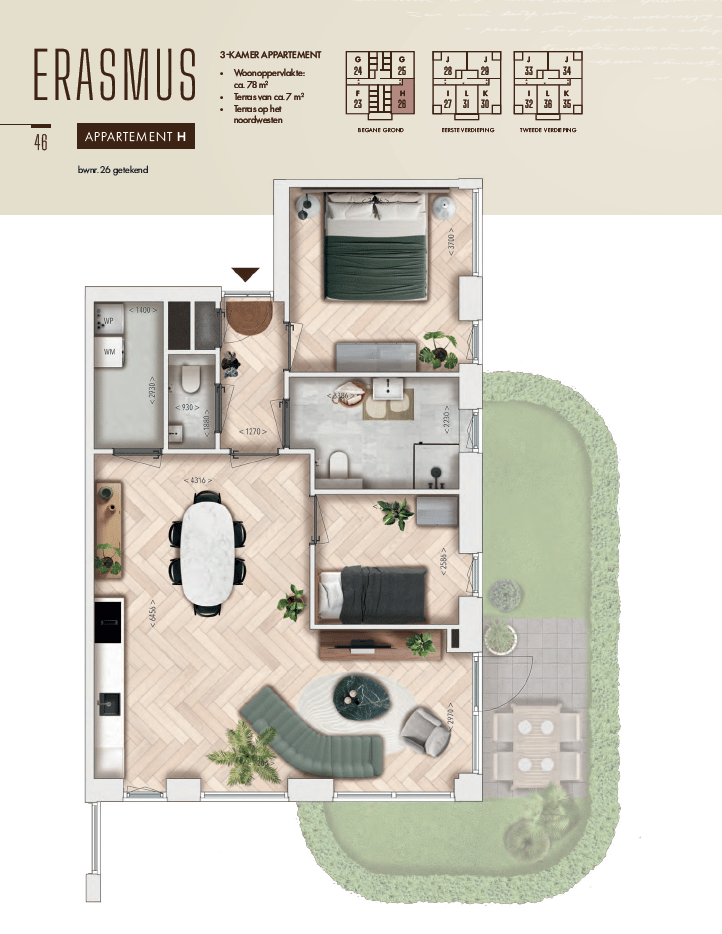 Photo 3 of Appartementen (Bouwnr. 26)