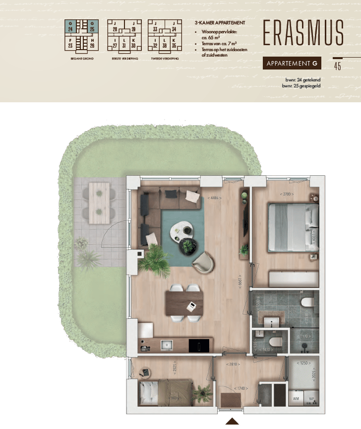 Photo 3 of Appartementen (Bouwnr. 25)