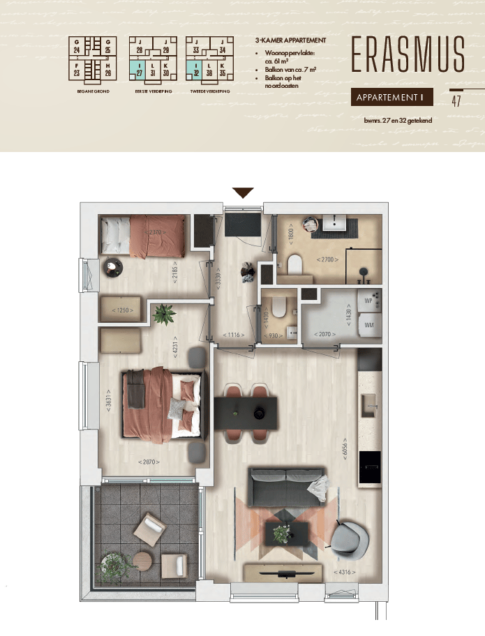 Foto 3 van Appartementen (Bouwnr. 27)