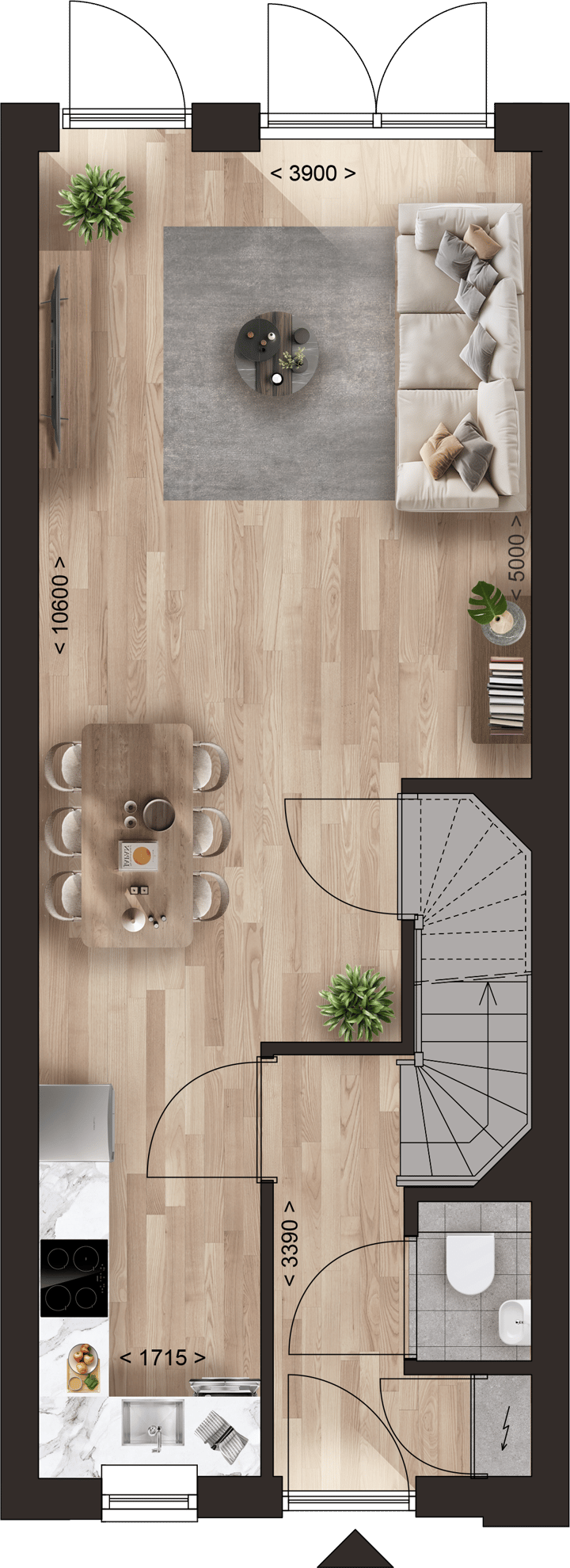 Foto 5 van Tussenwoning | Type F (Bouwnr. 13)