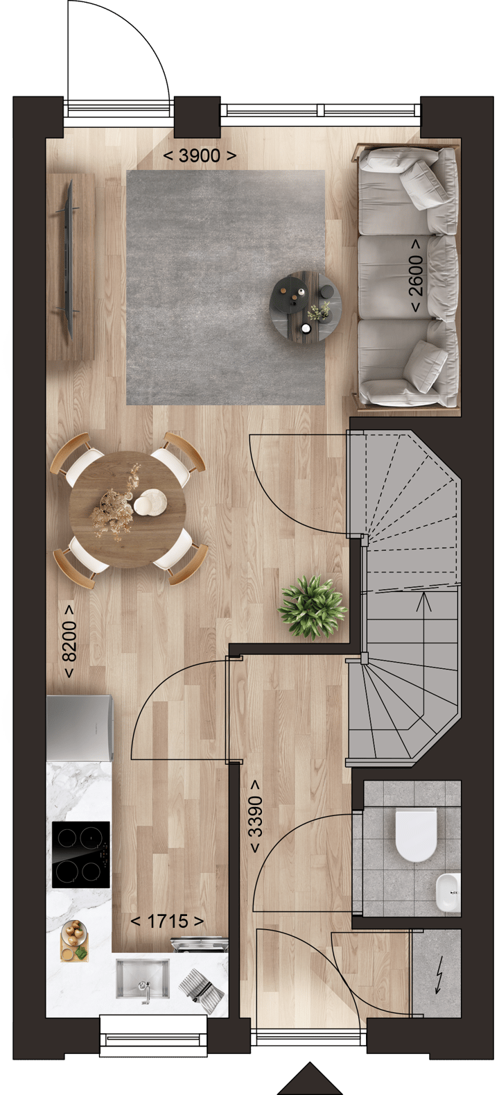 Foto 2 van Tussenwoning | Type F (Bouwnr. 13)
