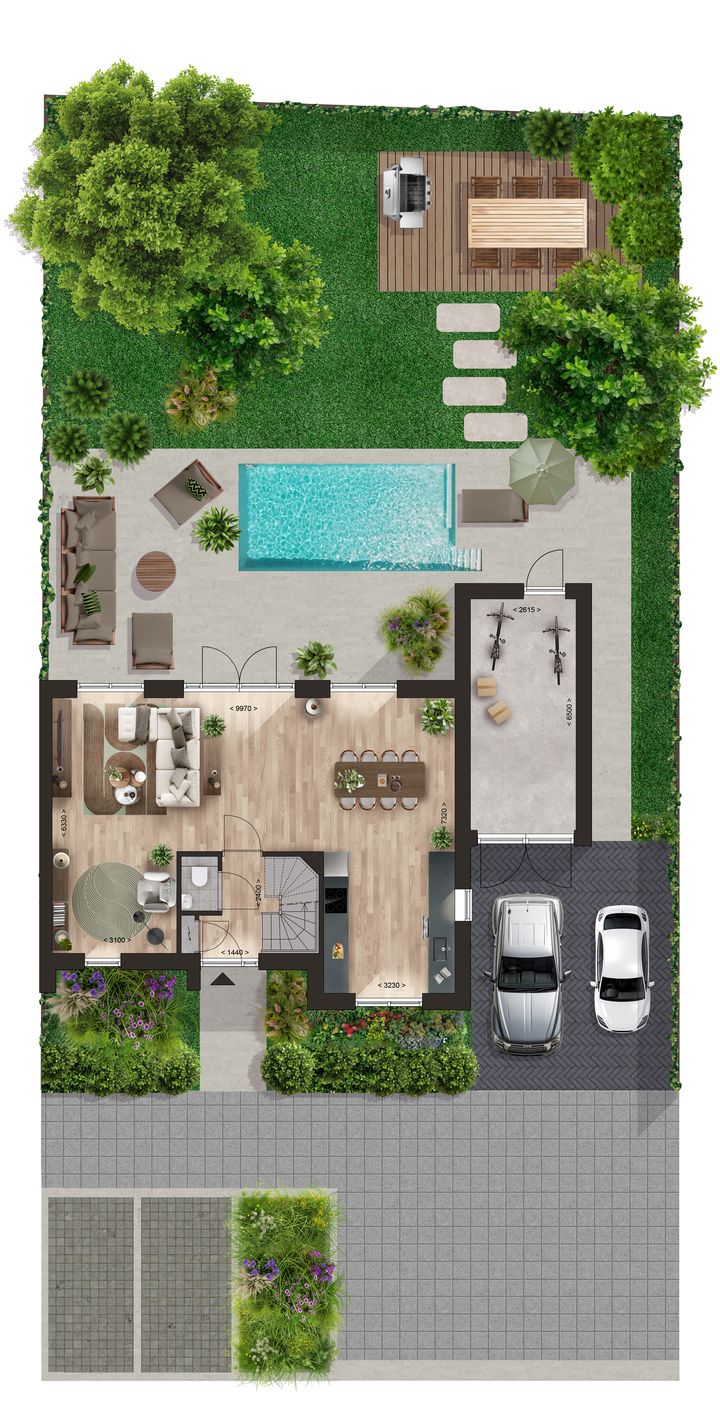 Foto 2 van Geschakelde villa | Type A (Bouwnr. 2)