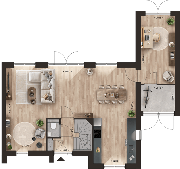 Foto 3 van Geschakelde villa | Type A (Bouwnr. 2)