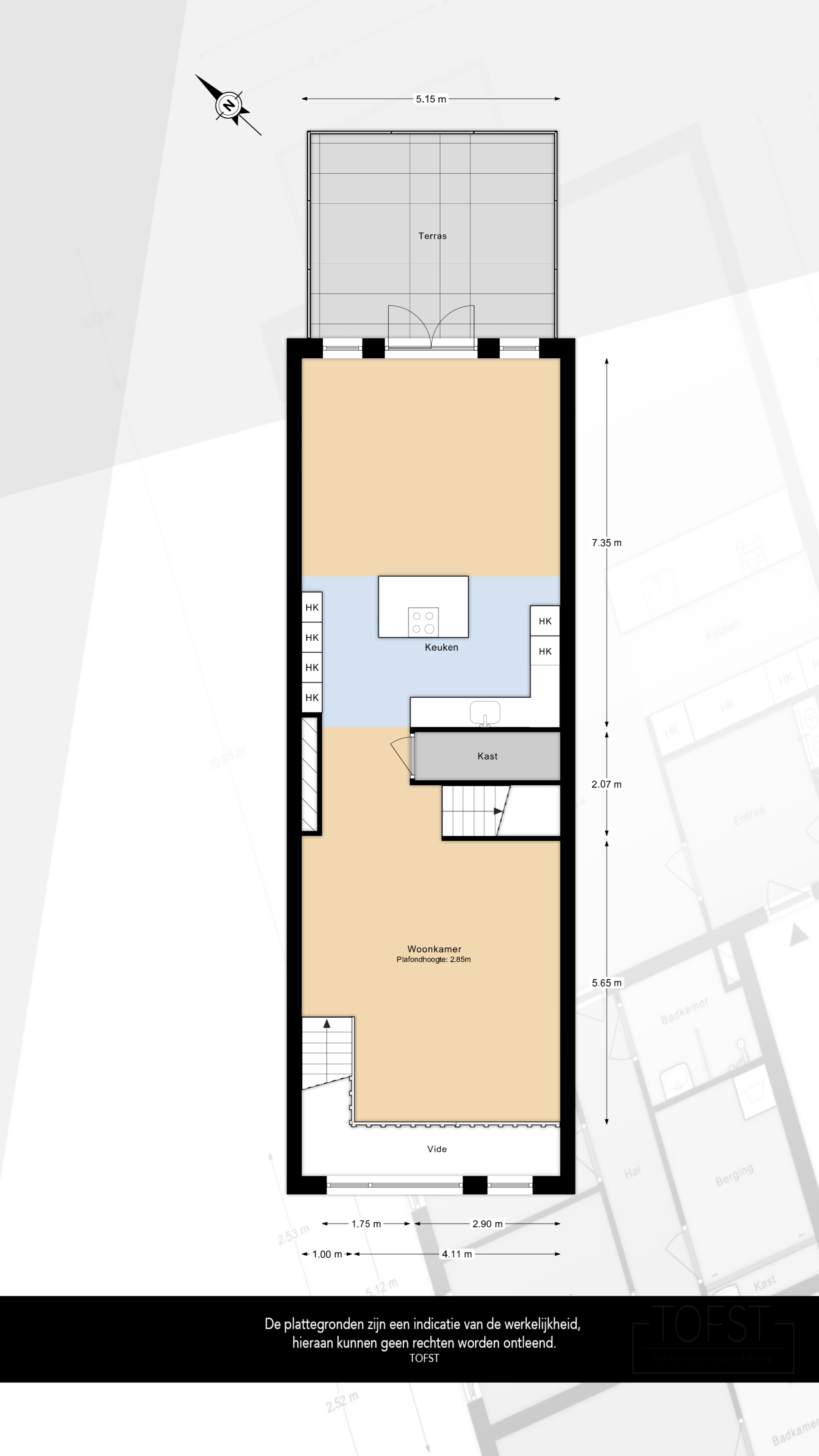 Foto 12 van tussenwoning (Bouwnr. 6)