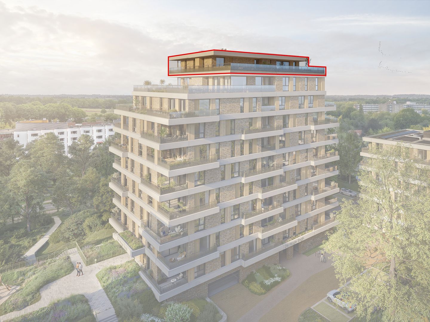 Foto 1 van ParckHart fase 1 Penthouse (Bouwnr. 44)