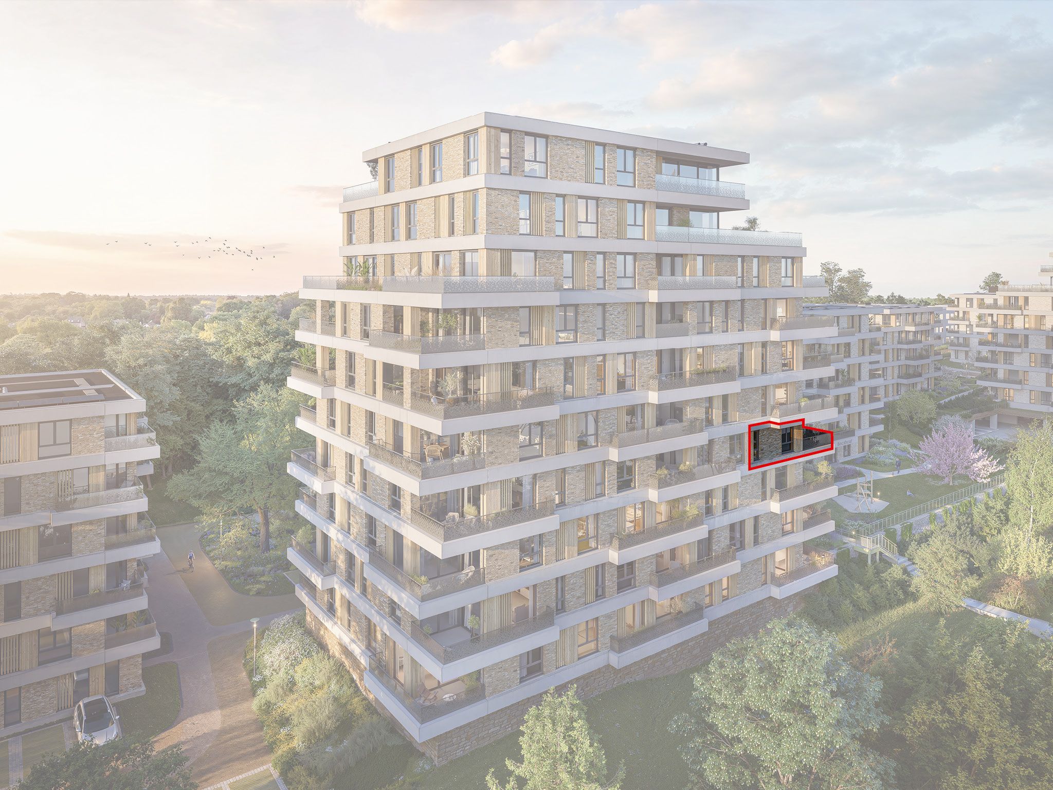 ParckHart fase 1 3-kamer appartement M (Bouwnr. 18)  false