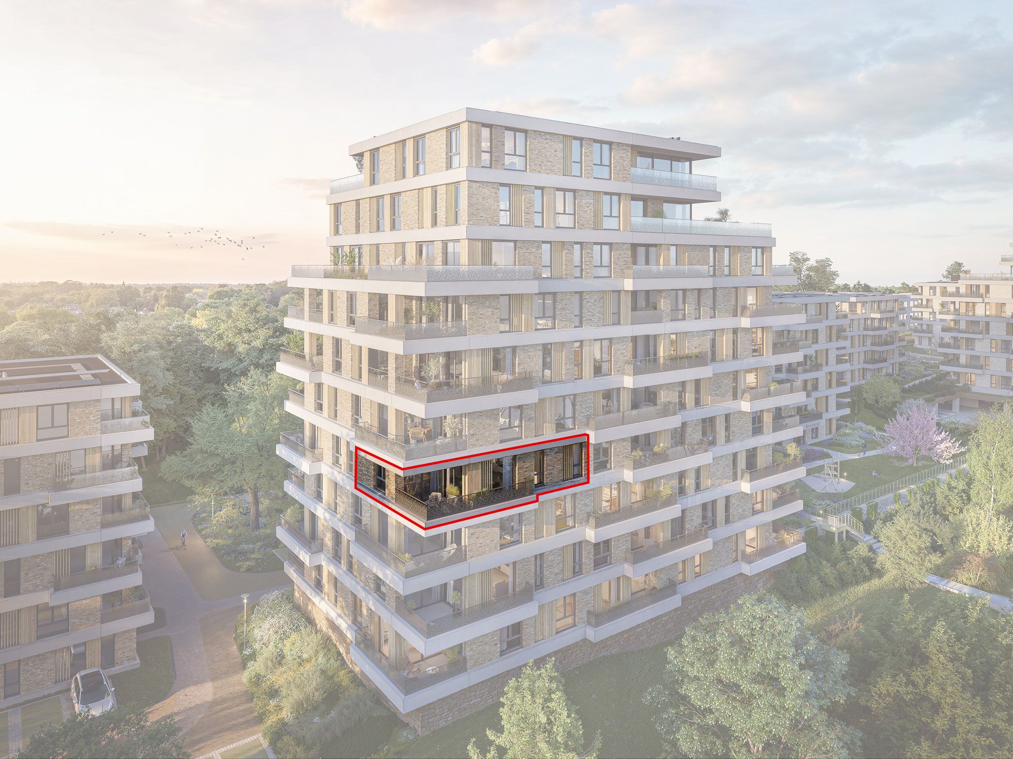 ParckHart fase 1 3-kamer appartement L (Bouwnr. 20) false