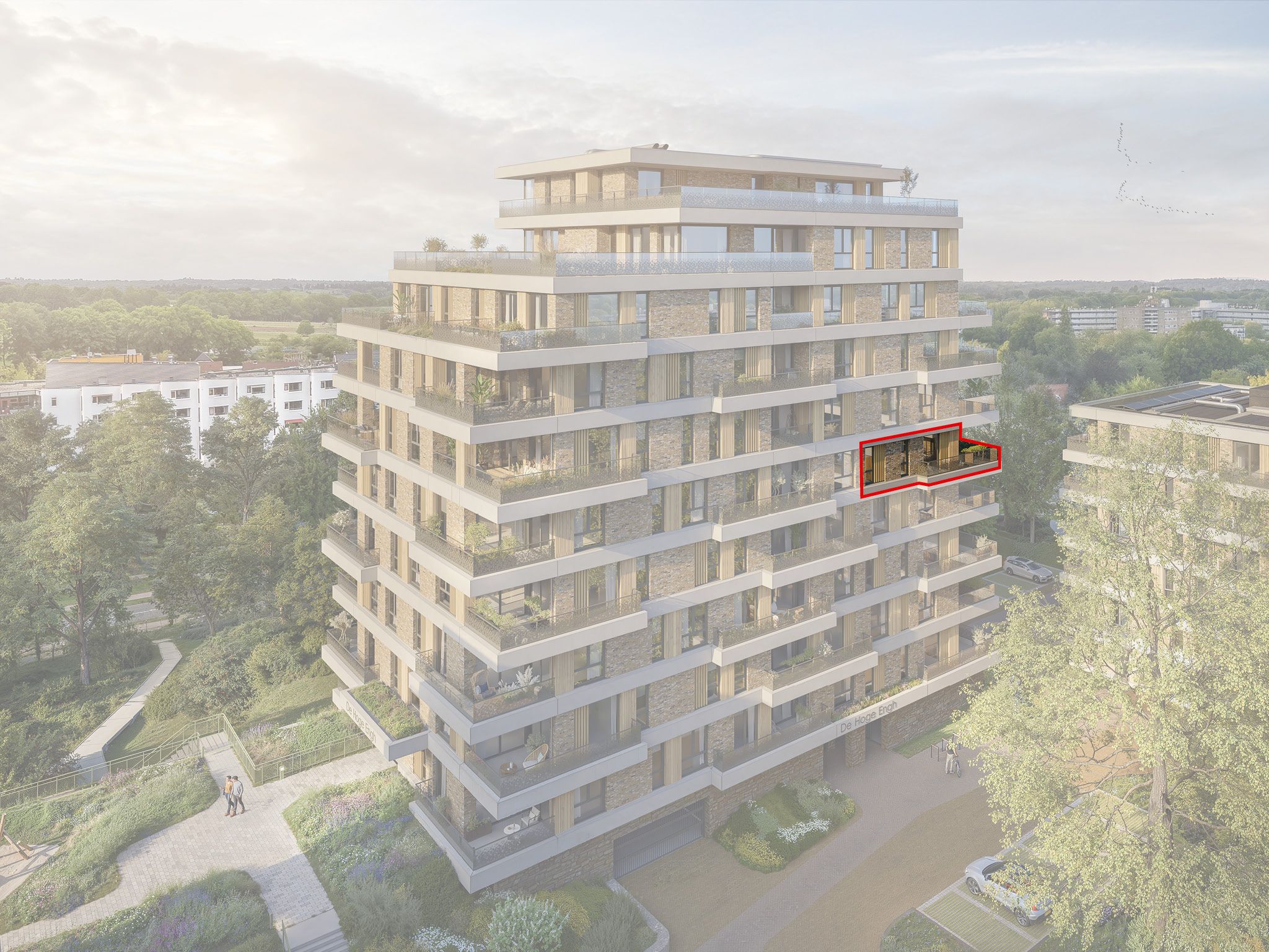 ParckHart fase 1 3-kamer appartement L (Bouwnr. 27)  false