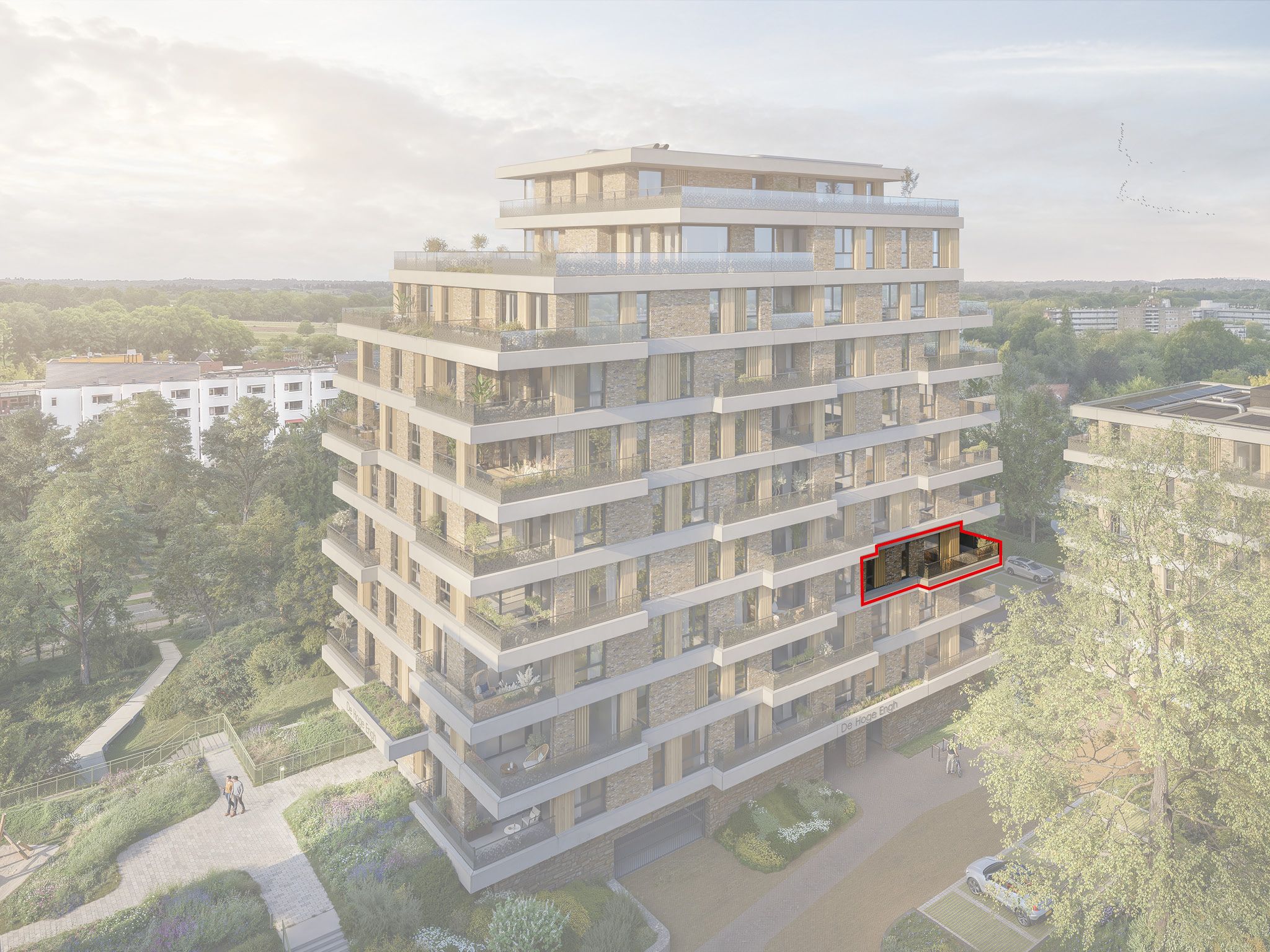 ParckHart fase 1 3-kamer appartement L (Bouwnr. 15)  false