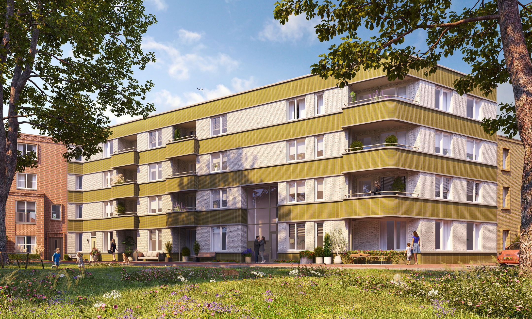 Moderne appartementen (Bouwnr. 17) false