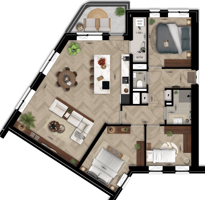 Photo 4 of Moderne appartementen (Bouwnr. 21)