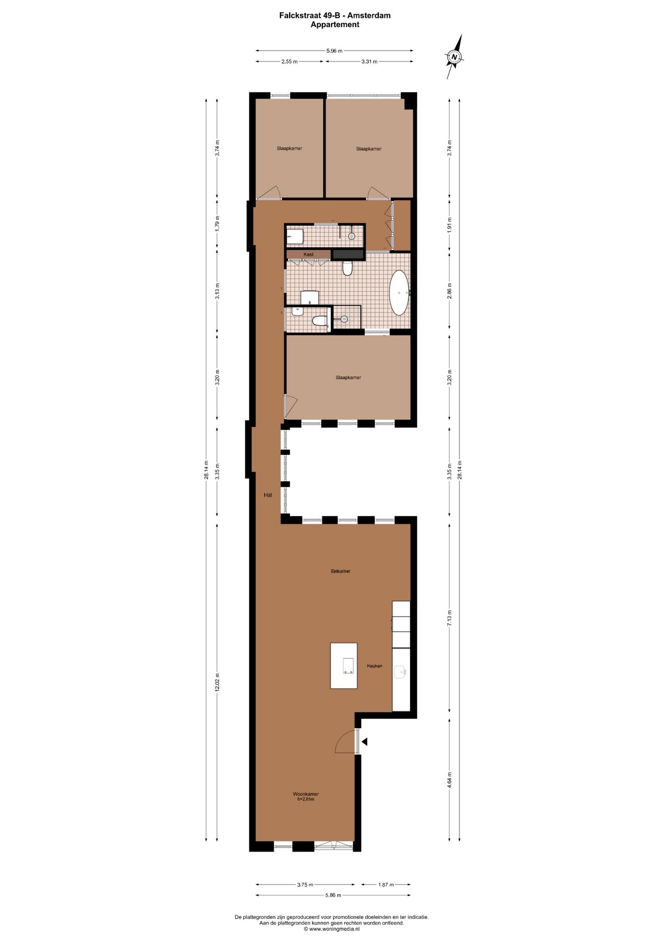 Foto 33 van Falckstraat 49-B