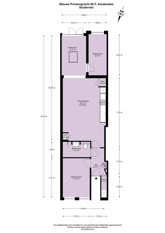 Photo 38 of Nieuwe Prinsengracht 66-F
