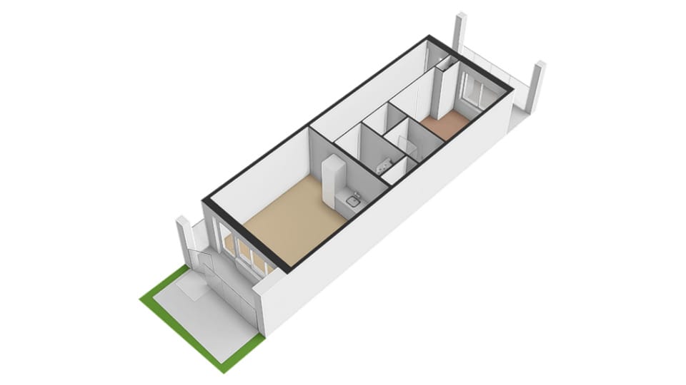 Photo 9 of Blok 1 appartement (Bouwnr. 4)