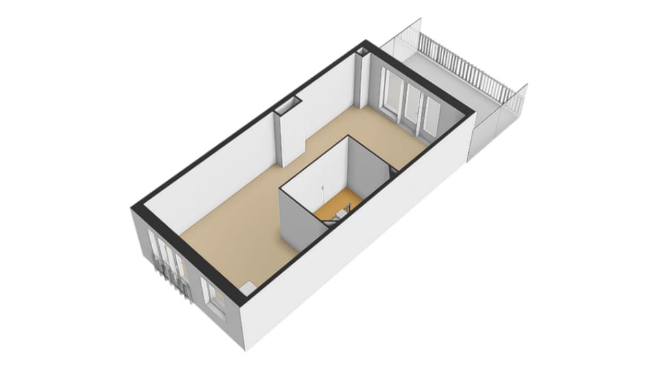 Foto 8 van Blok 2B Stadswoning (Bouwnr. 60)