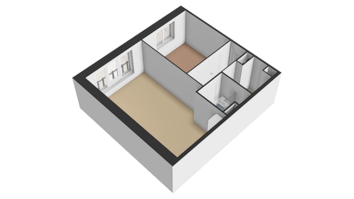 Foto 4 van Blok 2A appartement (Bouwnr. 55)