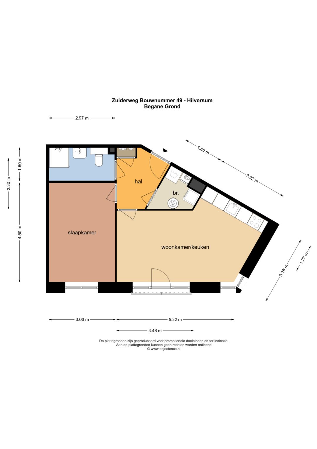 Foto 3 van Blok 2A appartement (Bouwnr. 49)