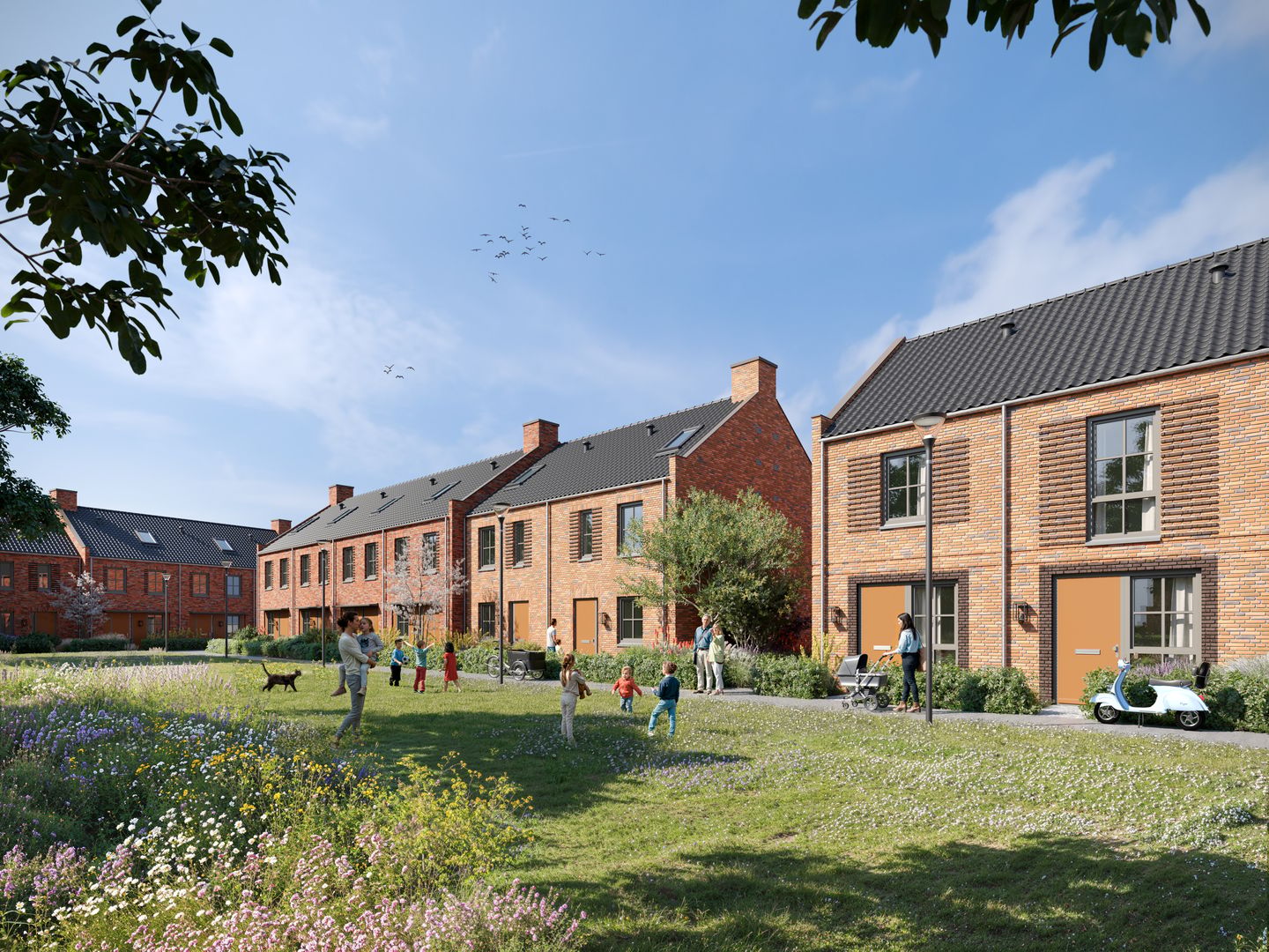 Foto 1 van Tussenwoning M (Bouwnr. 27)