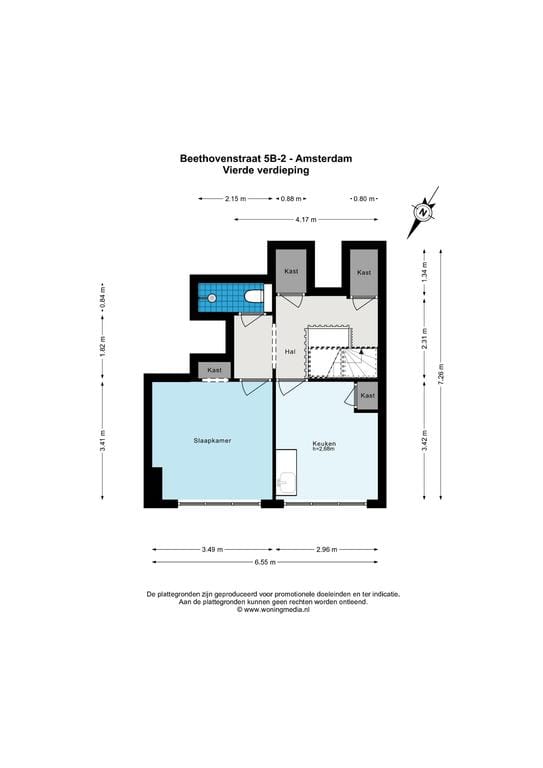 Foto 38 van Beethovenstraat 5-B2