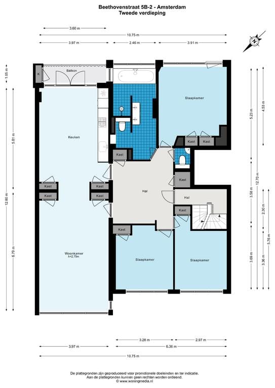 Foto 35 van Beethovenstraat 5-B2