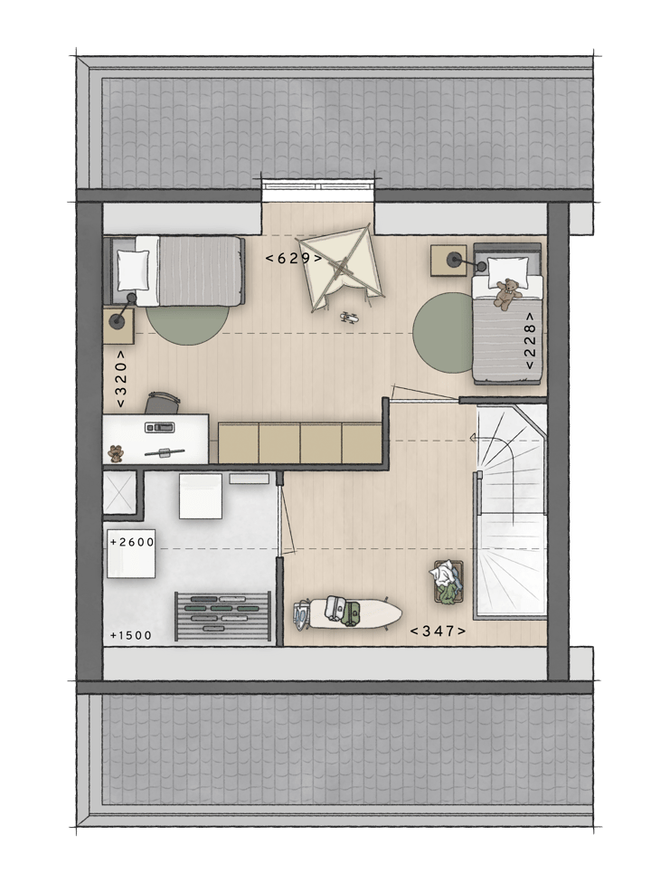 Foto 3 van Levensloopbestendige hoekwoning (Bouwnr. 1)