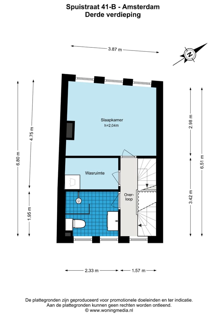 Appartement te koop: Spuistraat 41B, Amsterdam
