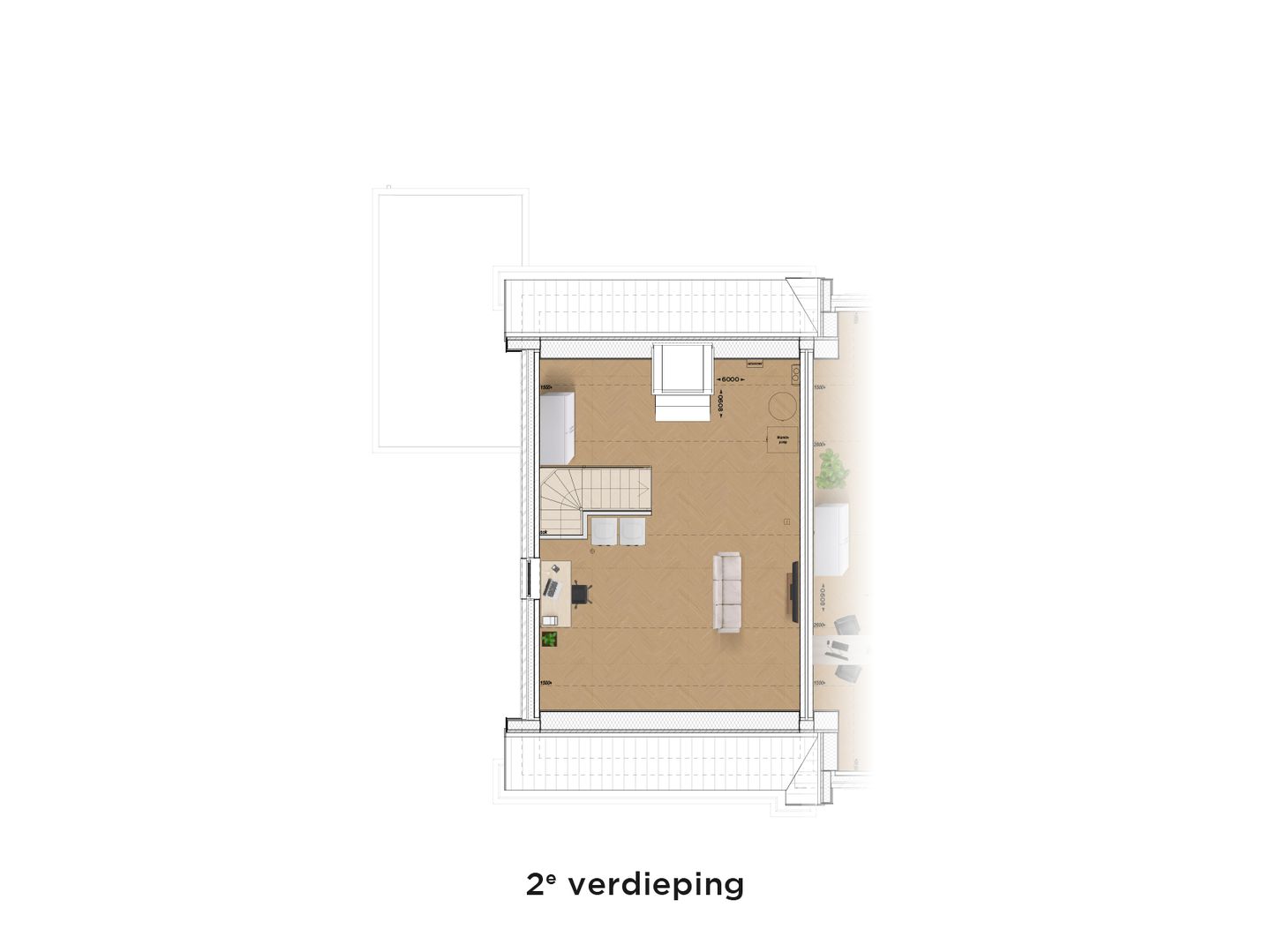 Foto 4 van Twee-onder-een-kapwoningen (Bouwnr. 12)