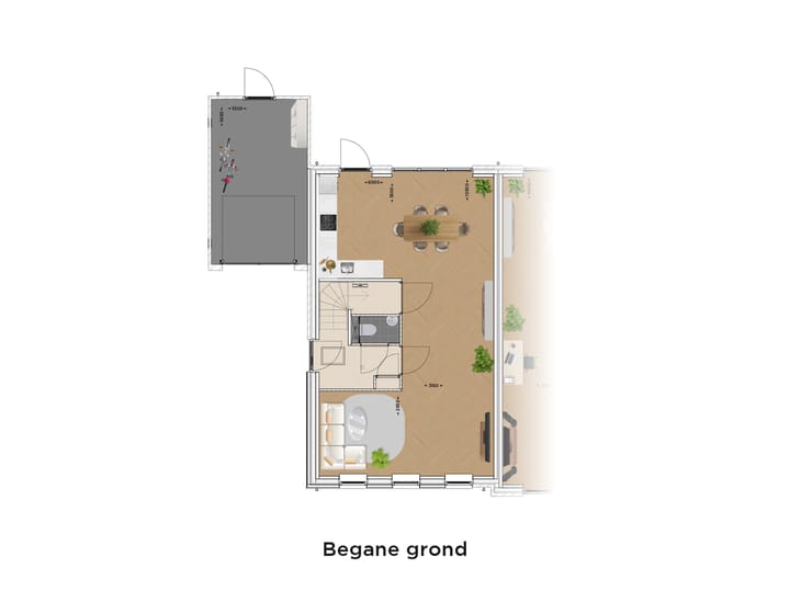 Foto 2 van Twee-onder-een-kapwoningen (Bouwnr. 12)