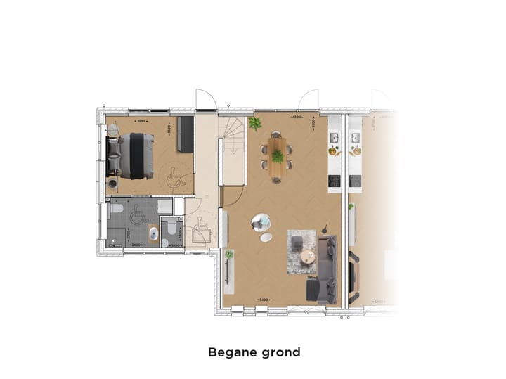 Foto 2 van Levensloopbestendige twee-onder-een-kapwoni (Bouwnr. 10)