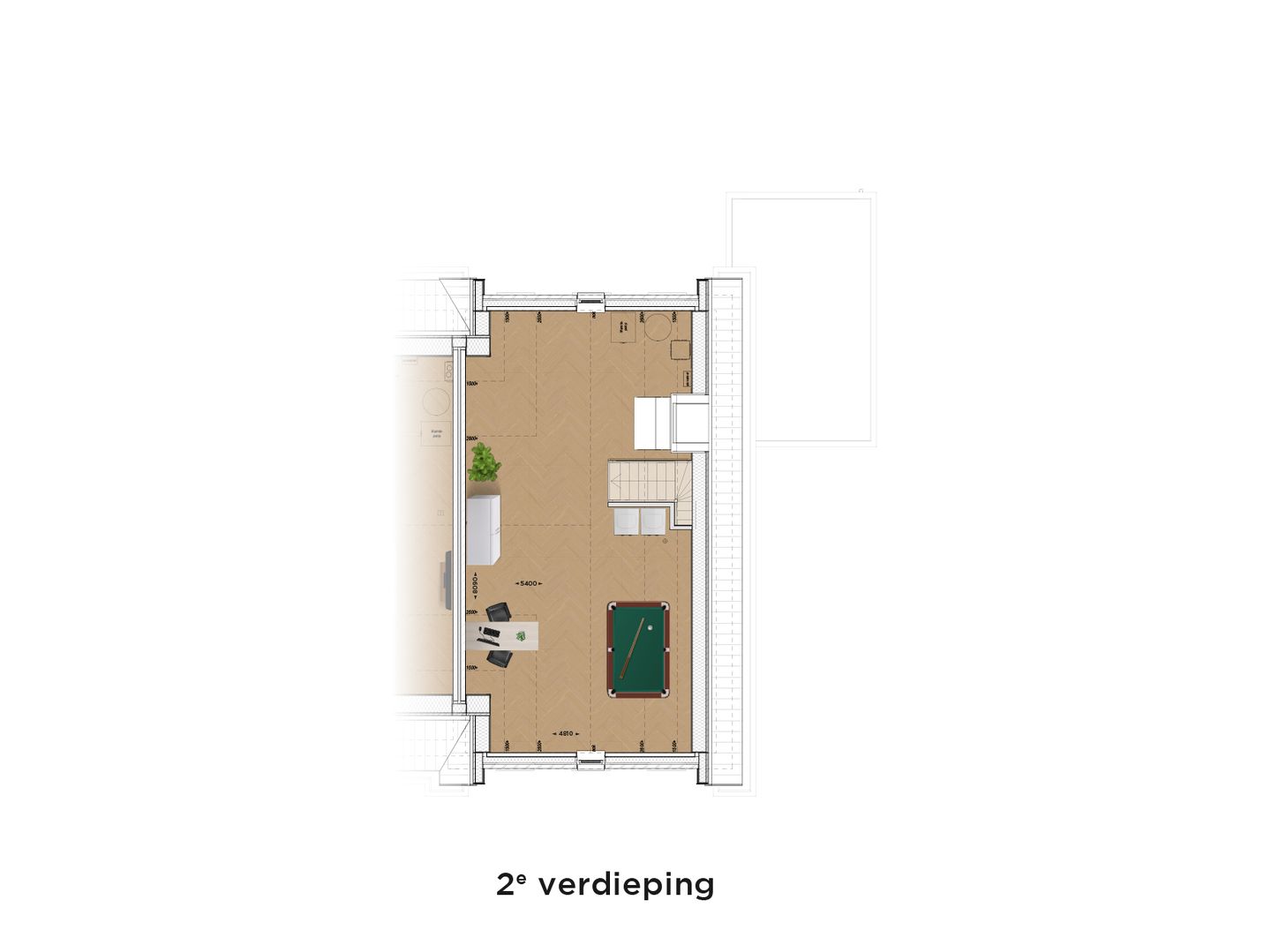 Foto 4 van Twee-onder-een-kapwoningen (Bouwnr. 13)