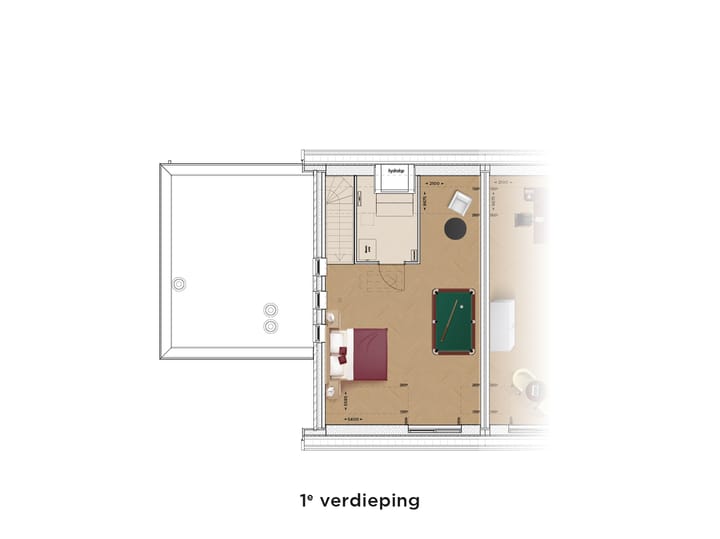 Foto 3 van Levensloopbestendige twee-onder-een-kapwoni (Bouwnr. 10)