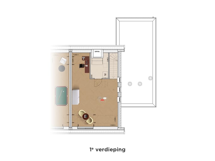 Foto 3 van Levensloopbestendige twee-onder-een-kapwoni (Bouwnr. 11)