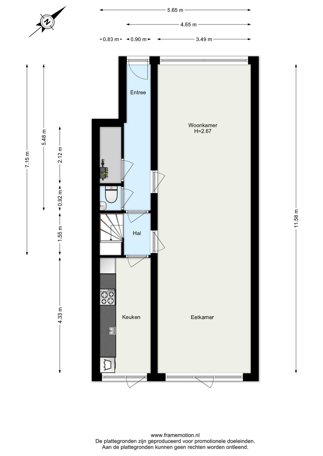 Foto 31 van Graaf Florisstraat 12-A