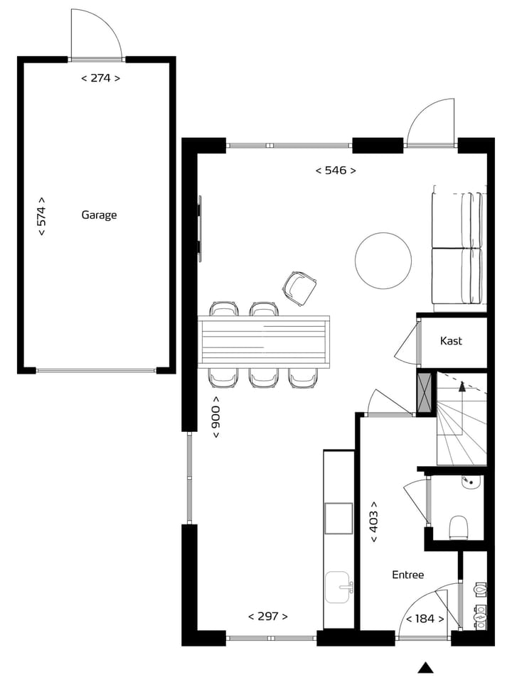 Foto 5 van 't Veldje 2 onder 1 kapwoning (Bouwnr. 4)