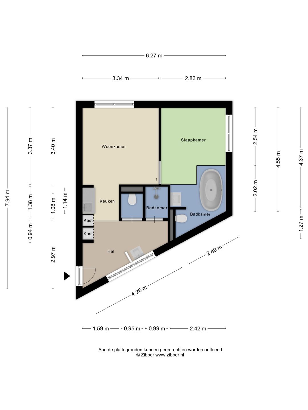 Foto 22 van Waterstate 0.15 | Hotelappartement type XXL