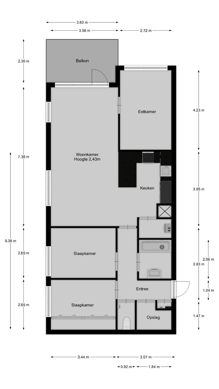 Appartement te koop: Ludgeruslaan 53, Hilversum