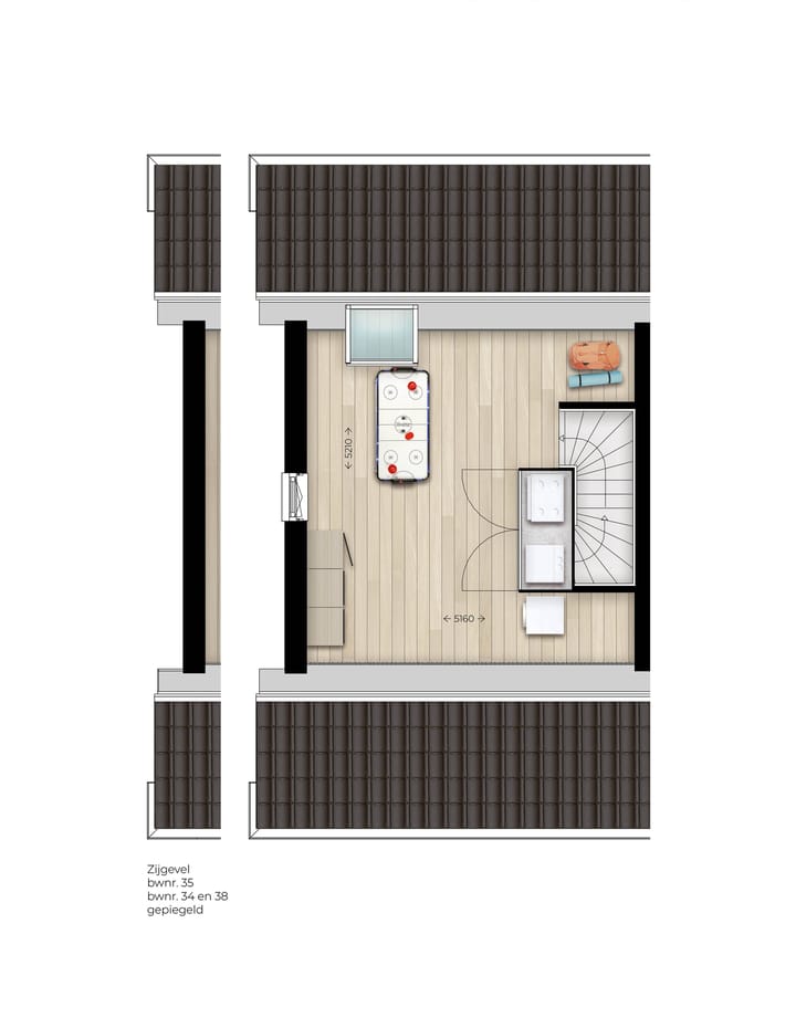 Foto 4 van Hoekwoning type B (Bouwnr. 34)