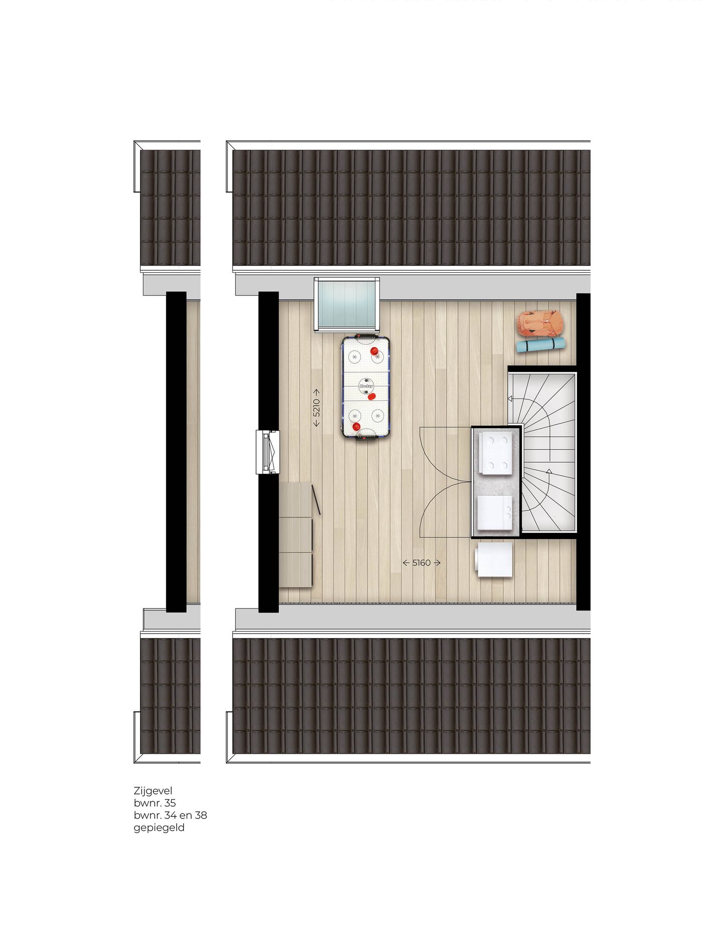 Foto 4 van Hoekwoning type B (Bouwnr. 38)