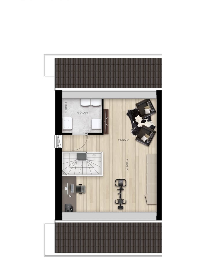 Foto 4 van Tweekapper type H (Bouwnr. 27)
