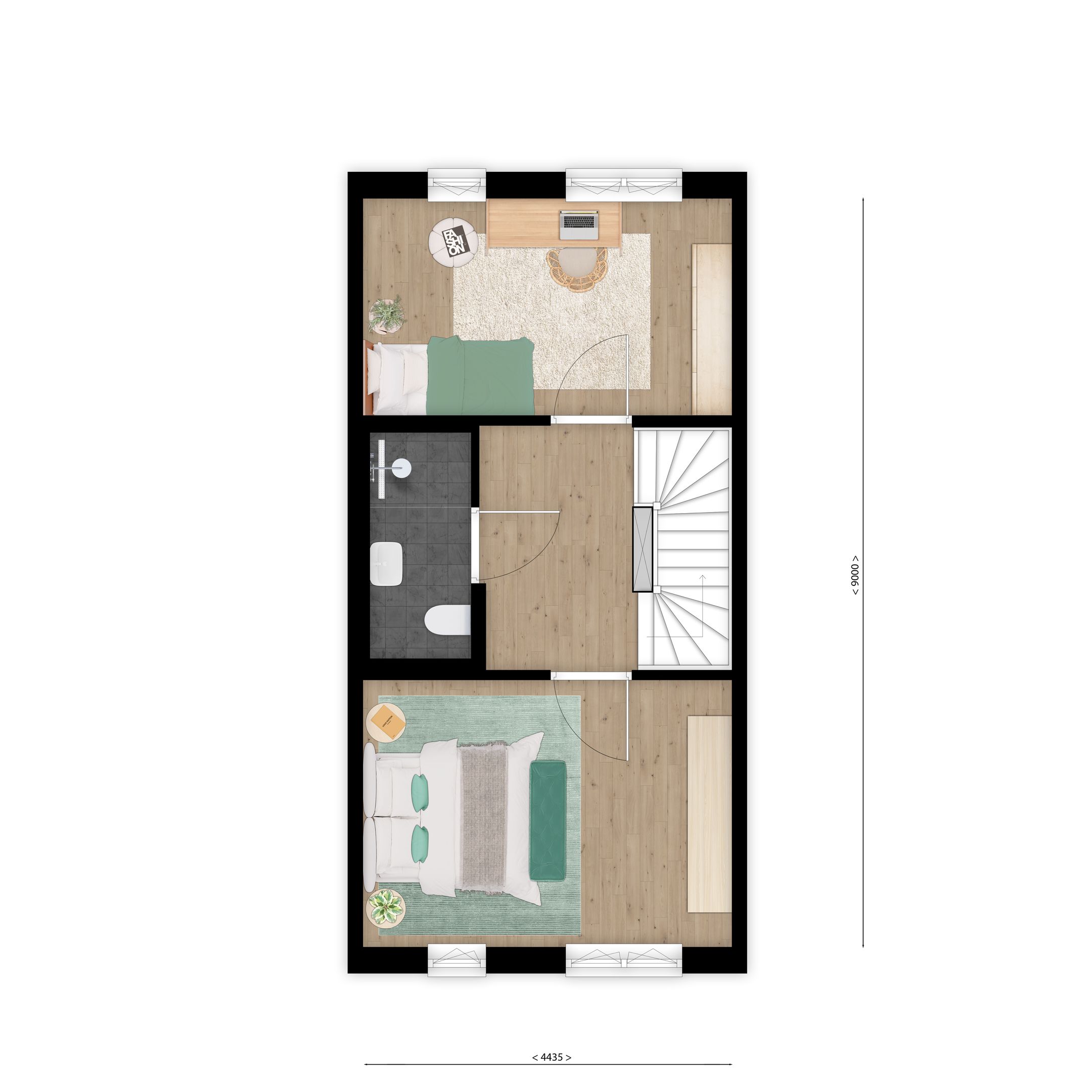 Foto 6 van De Grote Bottel fase 1a - kavel 146