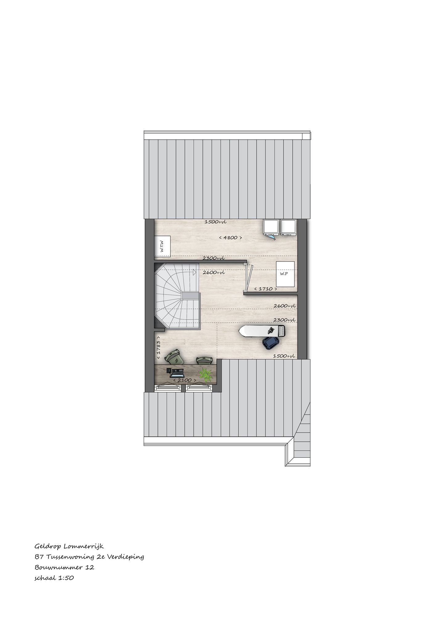 Foto 10 van 013 | B7 | Tussenwoning | Lommerrijk (Bouwnr. 13)