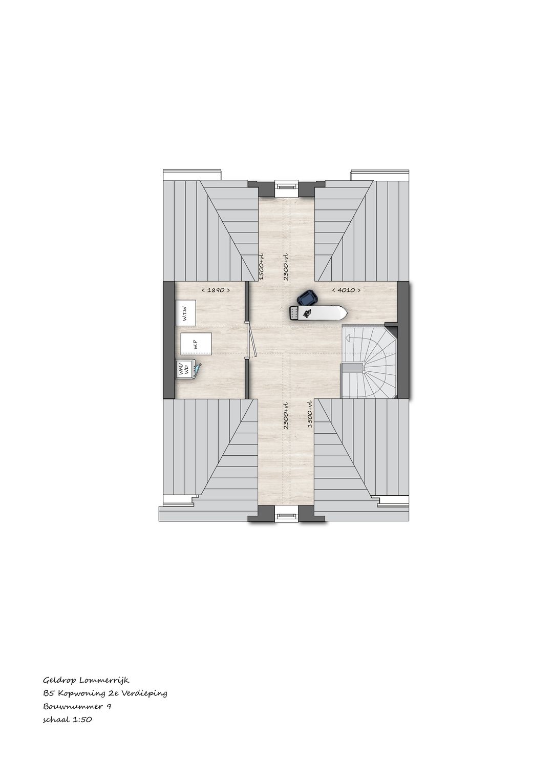 Photo 11 of 009 | B5 | Tussenwoning | Lommerrijk (Bouwnr. 9)