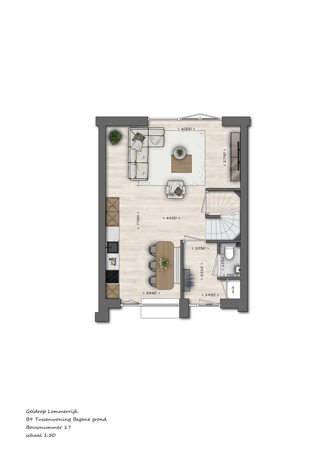 Foto 8 van 017 | B9 | Tussenwoning | Lommerrijk (Bouwnr. 17)