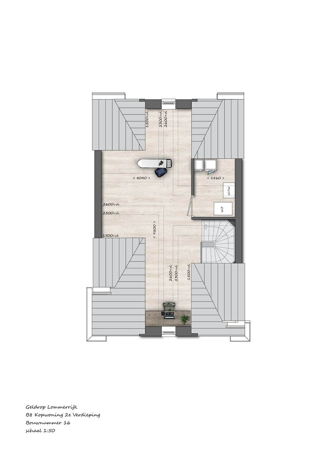 Foto 11 van 016 | B8 | Tussenwoning | Lommerrijk (Bouwnr. 16)
